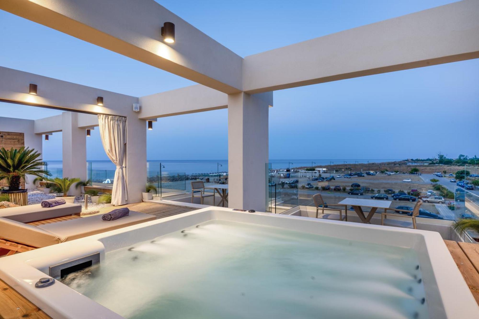 Aparthotel Pantheon Sea View Neoi Poroi Exterior foto